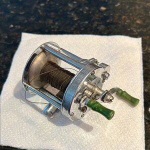 Pflueger Akron No. 1894 Bait Casting Reel-Level Wind, Jeweled, Cork, Clicker